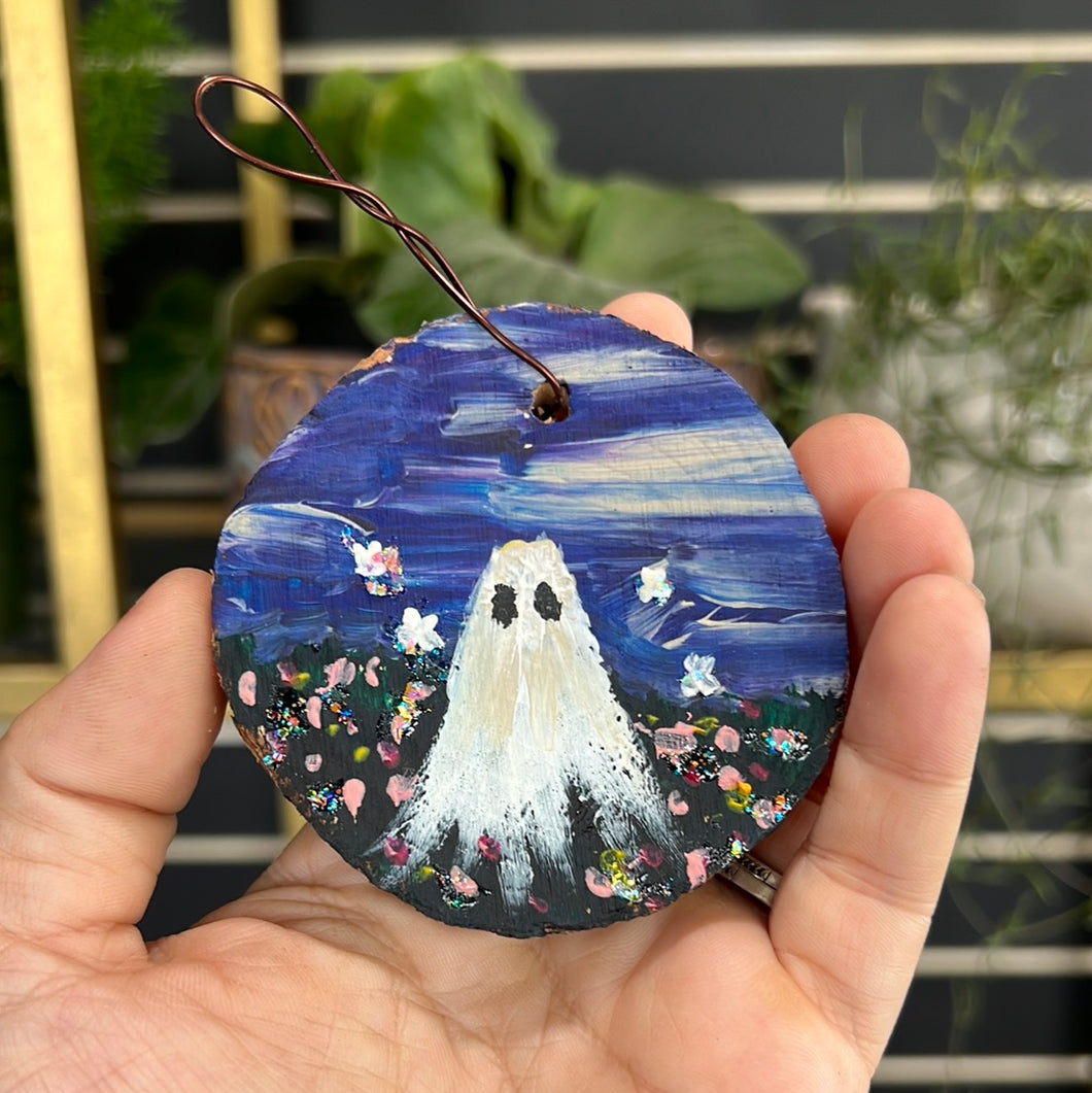 Ghost Art on wood 2